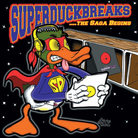 The Turntablist : Super Duck Breaks ...The Saga Begins (LP, RE)