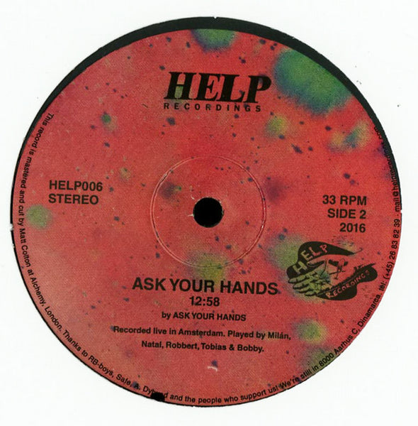 Central (7), Ask Your Hands : Gratitude (12")