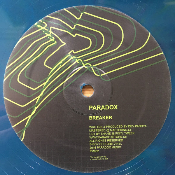 Paradox : Breaker / Kickdat (12", Tur)
