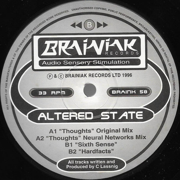 Altered State (3) : Thoughts (12")