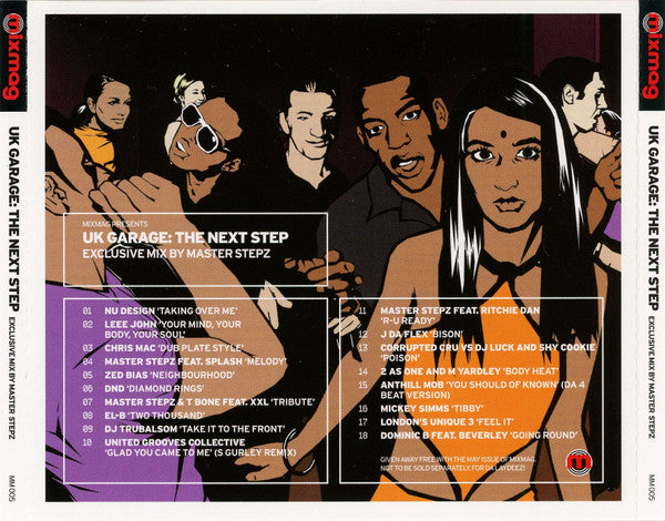 Master Stepz : UK Garage: The Next Step (CD, Mixed)