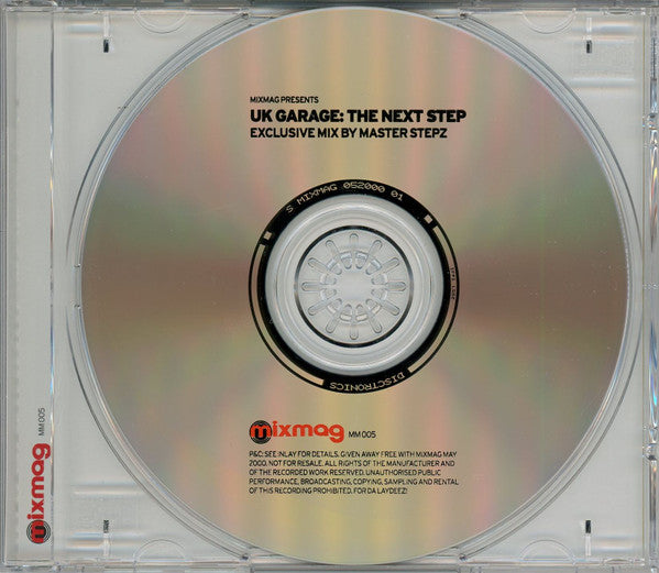 Master Stepz : UK Garage: The Next Step (CD, Mixed)