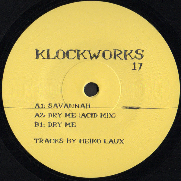 Heiko Laux : Klockworks 17 (12")
