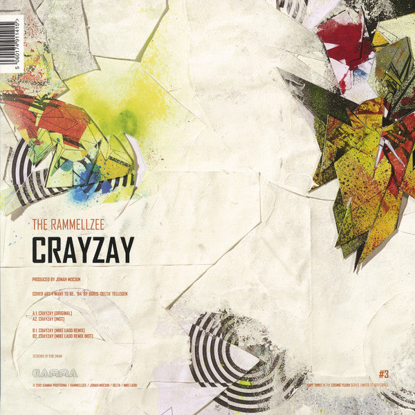 Rammellzee : Crayzay (12", EP, Dlx)