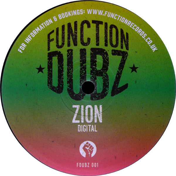 Digital : Zion / Bad Bwoy Talk (10")
