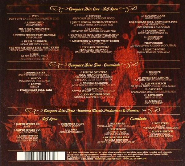 DJ Spen & Osunlade : Soul Heaven (2xCD, Mixed + CD, Comp)