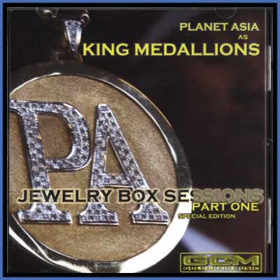 Planet Asia As King Medallions : Jewelry Box Sessions: Part One (CDr, Album)