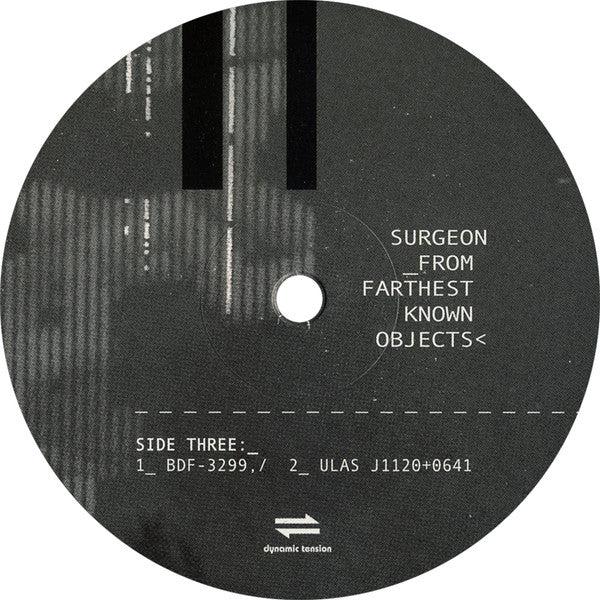 Surgeon : From Farthest Known Objects (2x12", Album)