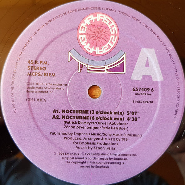 T99 : Nocturne (12")