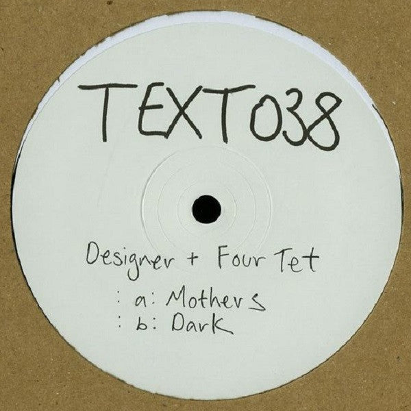 Designer + Four Tet : Mothers / Dark (12")