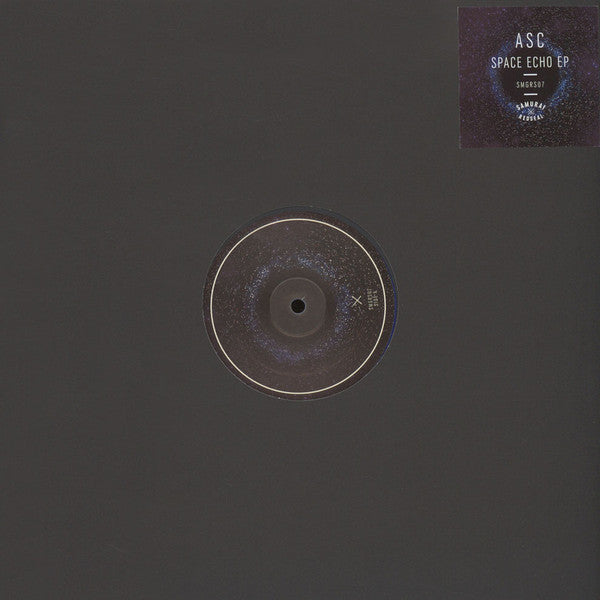 ASC : Space Echo EP (12", EP, Blu)