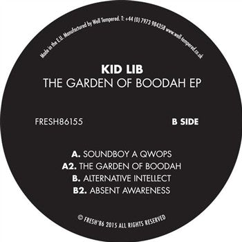 Kid Lib : The Garden Of Boodah EP (12", EP)