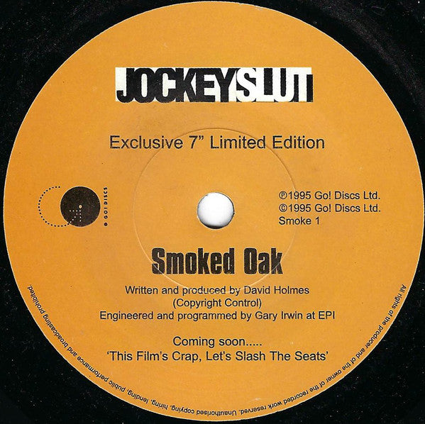 David Holmes : Smoked Oak (7", S/Sided, Ltd)