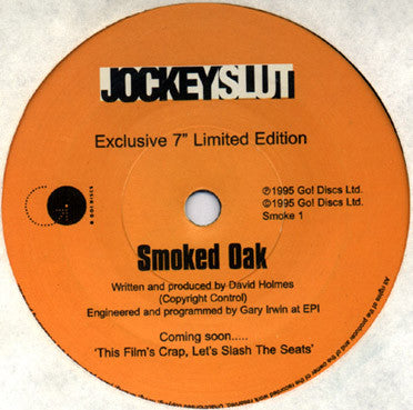 David Holmes : Smoked Oak (7", S/Sided, Ltd)