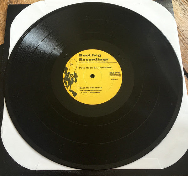 Pete Rock & Cl Smooth* / Thes One Feat. Double K (2) : Back On The Block / Rhymin' With The Bonz (12", Ltd)