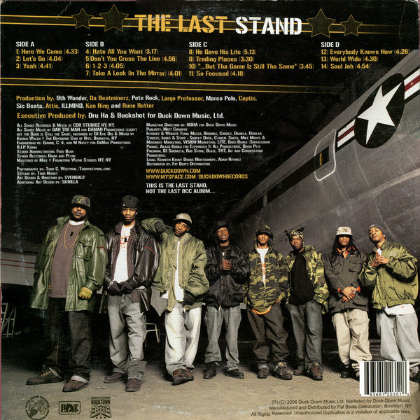 Boot Camp Clik : The Last Stand (2xLP, Album)