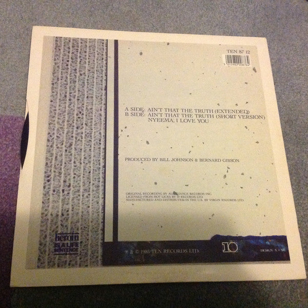 Frankie Kelly : Ain't That The Truth (12")