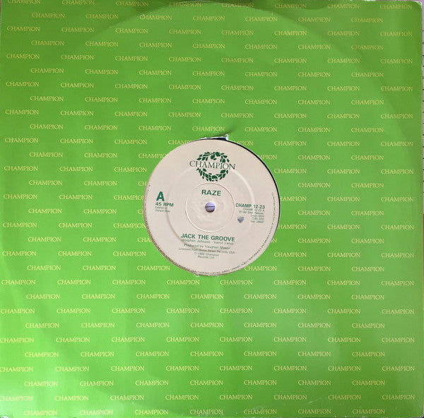 Raze : Jack The Groove (12")