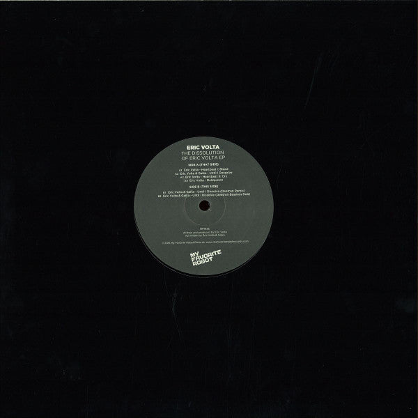 Eric Volta : The Dissolution Of Eric Volta EP  (12", EP)