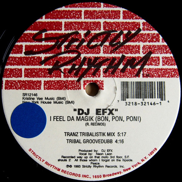DJ EFX : Is It Like My Dil-Doe? (12")