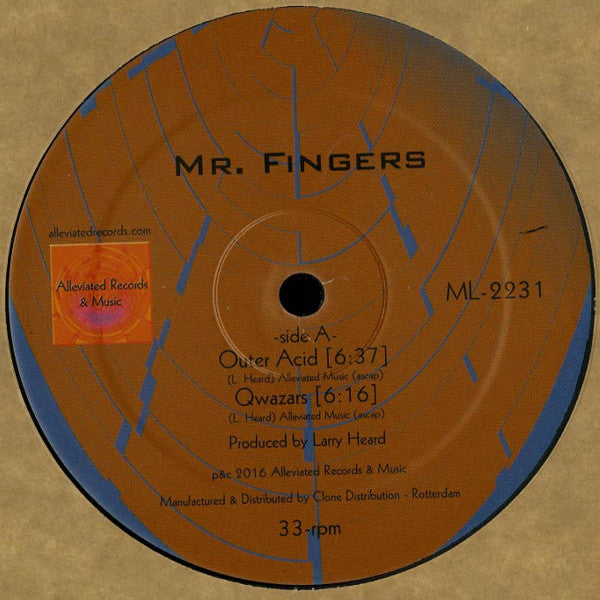 Mr. Fingers : Outer Acid EP (12", EP)