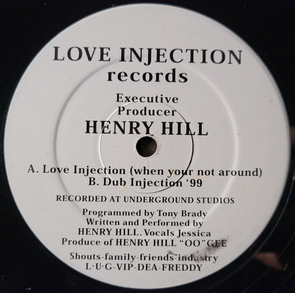 Henry Hill : Love Injection  (12")