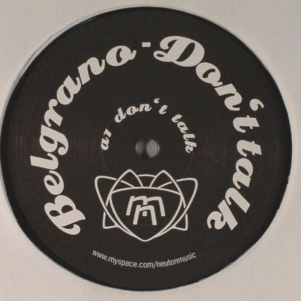 Vincent Belgrano : Don't Talk (12", Ltd)