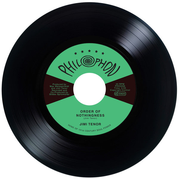 Jimi Tenor : Order Of Nothingness / Tropical Eel (7", Ltd)