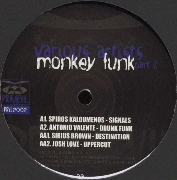 Various : Monkey Funk Part 2 (12")