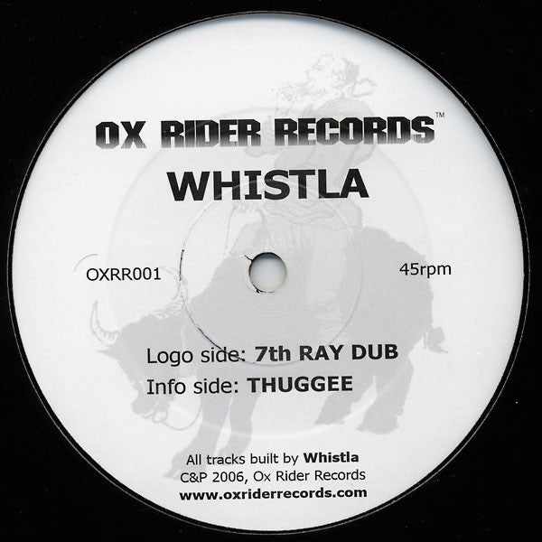 Whistla : 7th Ray Dub / Thuggee (12")