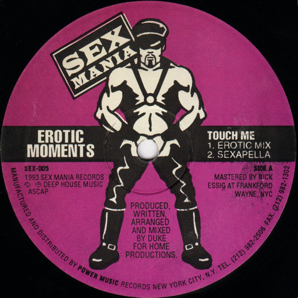 Erotic Moments : Touch Me (12")