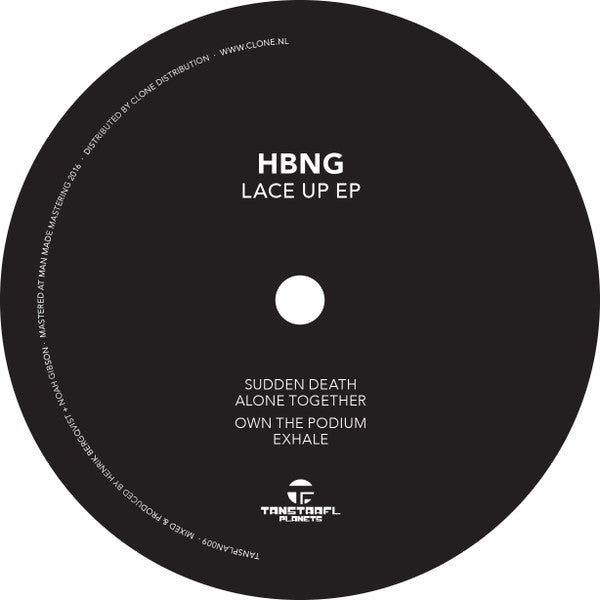 HBNG : Lace Up EP (12", EP)