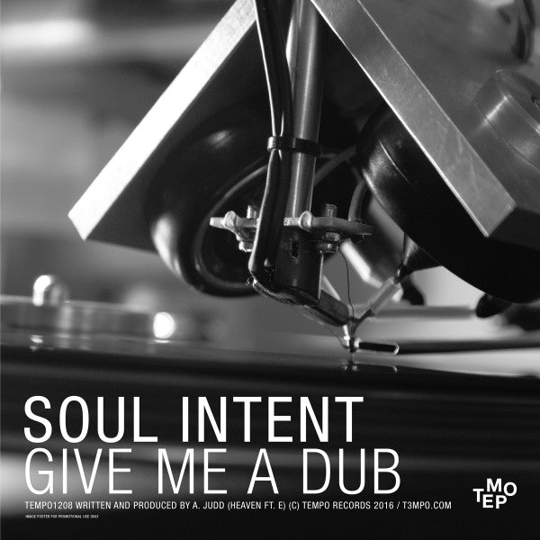 Soul Intent : Give Me A Dub (12", Single, Cle)