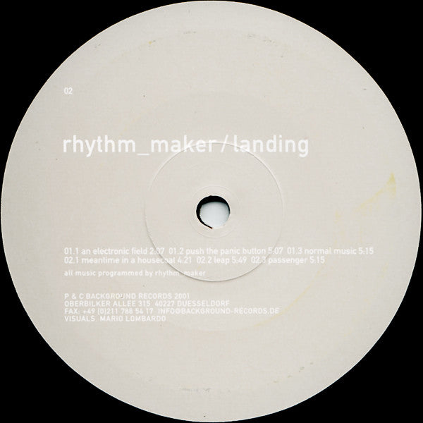 Rhythm Maker : Landing (2xLP)