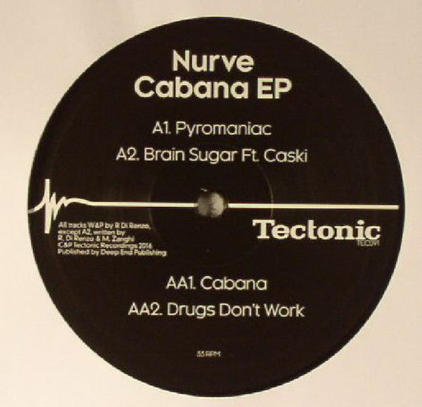 Nurve : Cabana EP (12", EP)