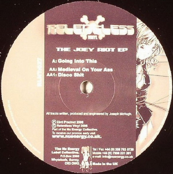 Joey Riot : The Joey Riot EP (12", EP)