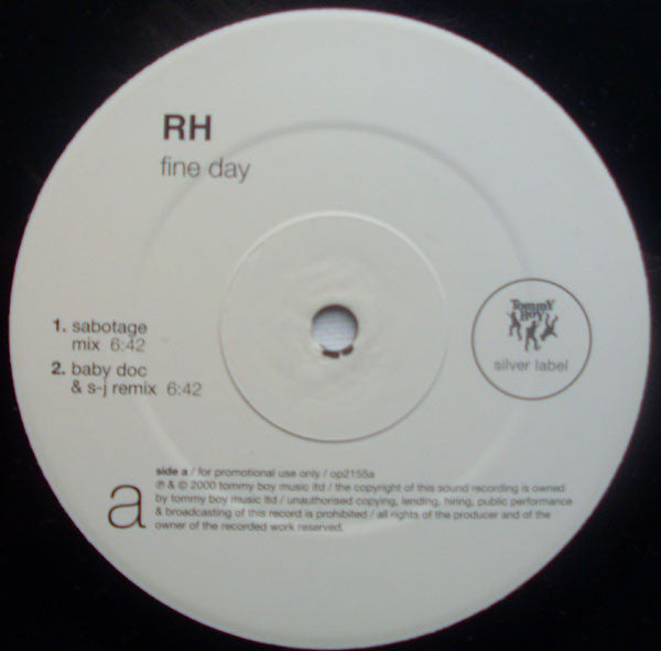 Rolf Harris : Fine Day (12", Promo)