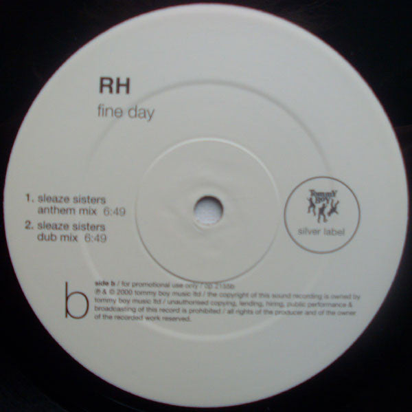 Rolf Harris : Fine Day (12", Promo)