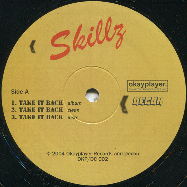 Skillz / Little Brother (3) : Take It Back / On And On (12")