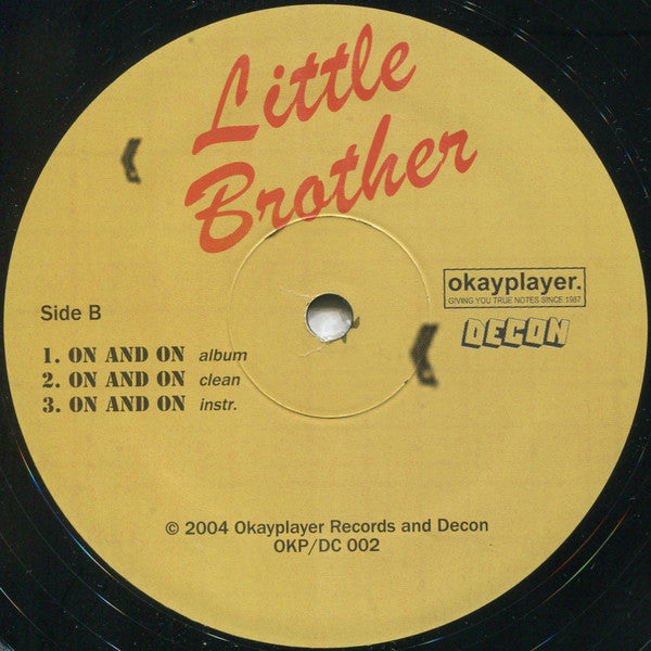 Skillz / Little Brother (3) : Take It Back / On And On (12")