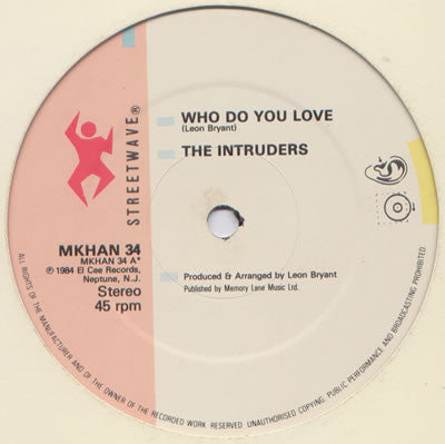 The Intruders : Who Do You Love (12")