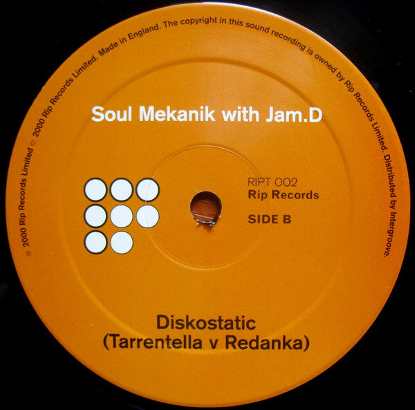 Soul Mekanik with Jam D : Diskostatic (12")