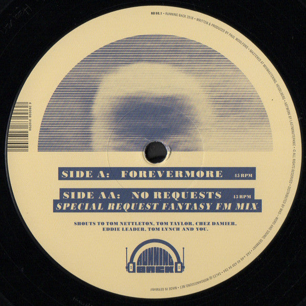 Paul Woolford : Forevermore (12")