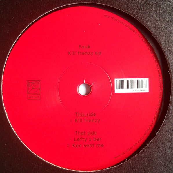 Fouk : Kill Frenzy EP (12", EP, RP)