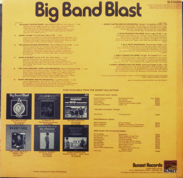 Various : Big Band Blast (LP, Album, Comp)