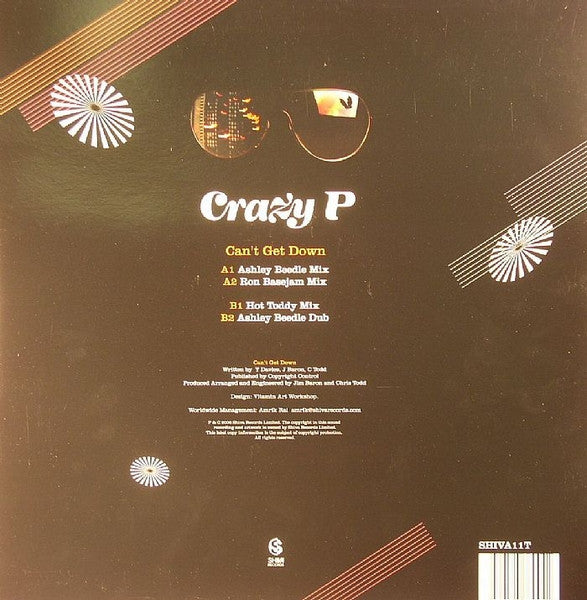 Crazy Penis : Can't Get Down (12")