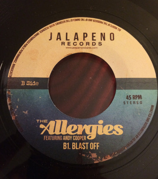 The Allergies : Rock Rock / Blast Off (7", Single)