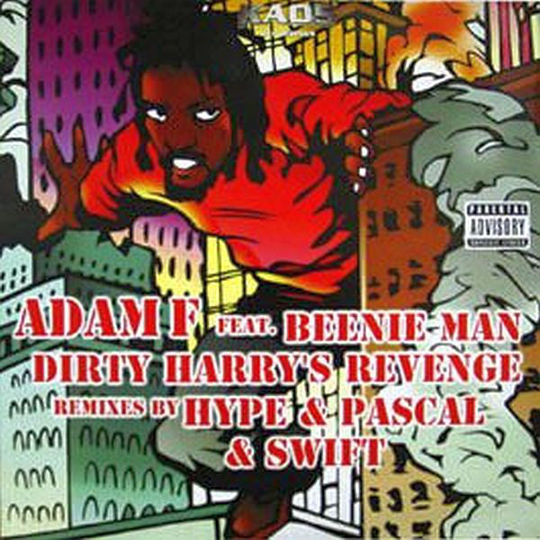 Adam F Feat. Beenie Man : Dirty Harry's Revenge (Remixes) (12")