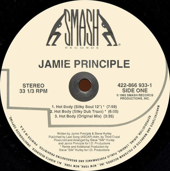 Jamie Principle : Hot Body (12")