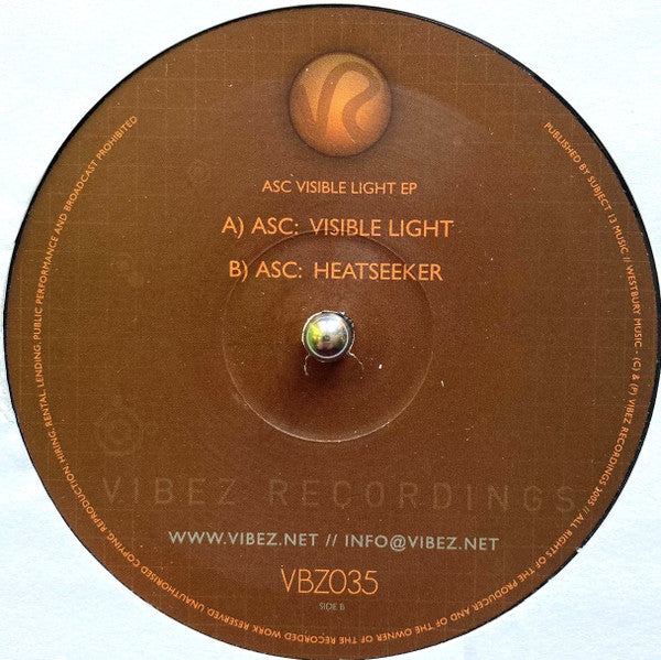 ASC : Visible Light EP (2x12", EP)